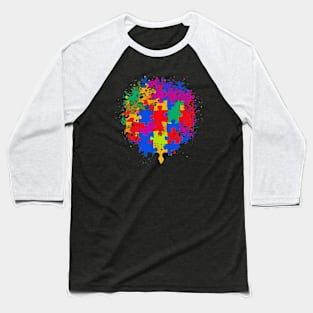 Autism Awareness Animal Gift for Birthday, Mother's Day, Thanksgiving, Christmas Baseball T-Shirt